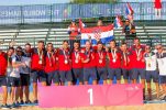 Croatia beach handball team win gold in USA at World Games