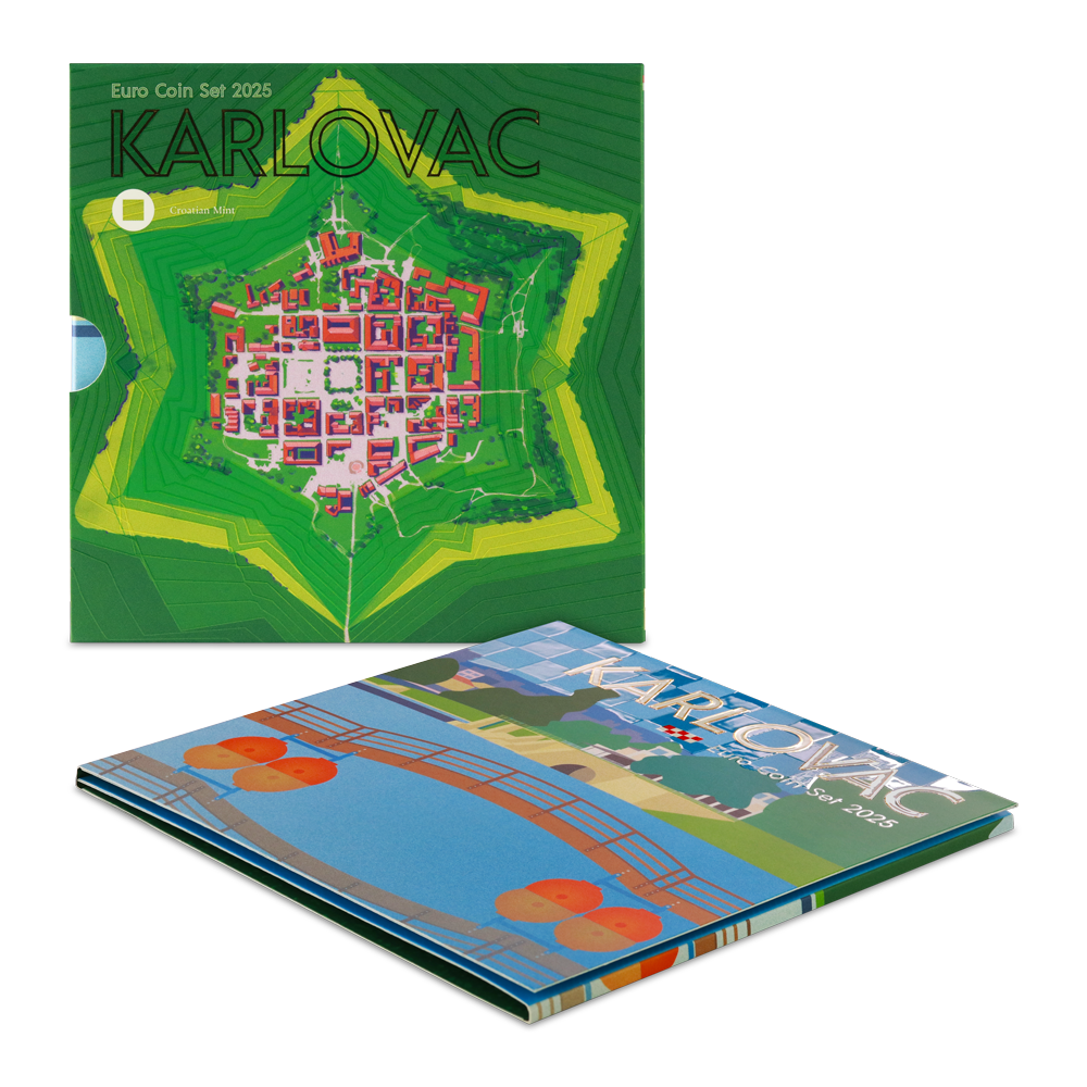 Karlovac euro coin set